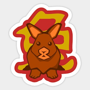 Rabbit - Chinese Zodiac Sticker